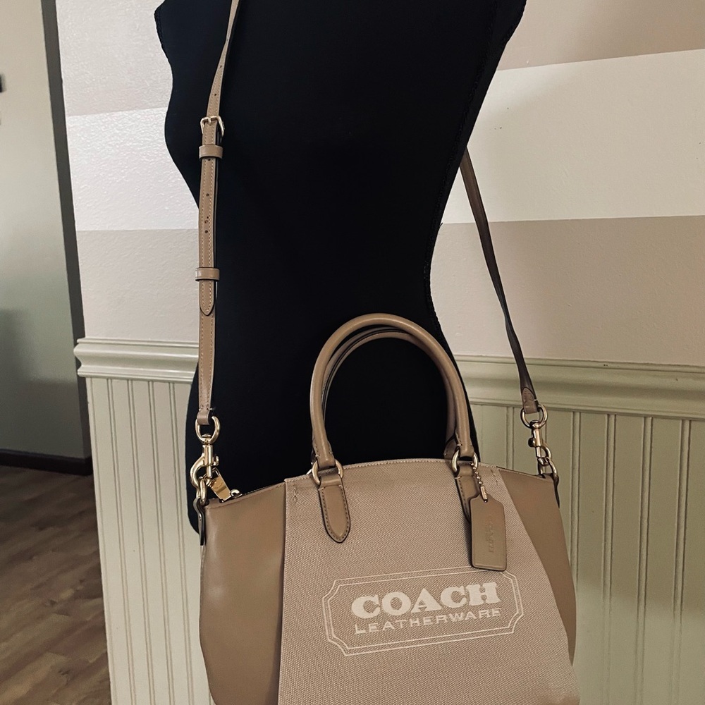 NWOT Coach Elise Satchel Bag - Picture 12 of 16